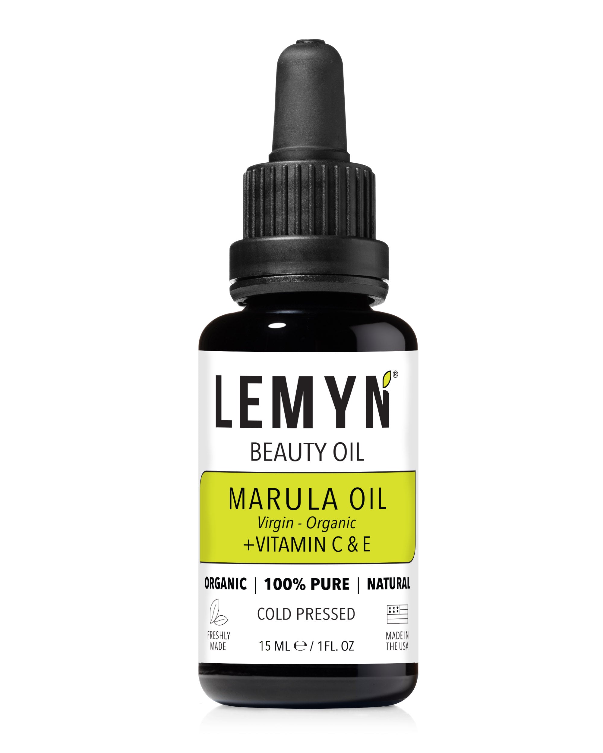 Marula  Vitamin C Face Oil | Freshly Made | Vitamin C THD Supercharged | Organic