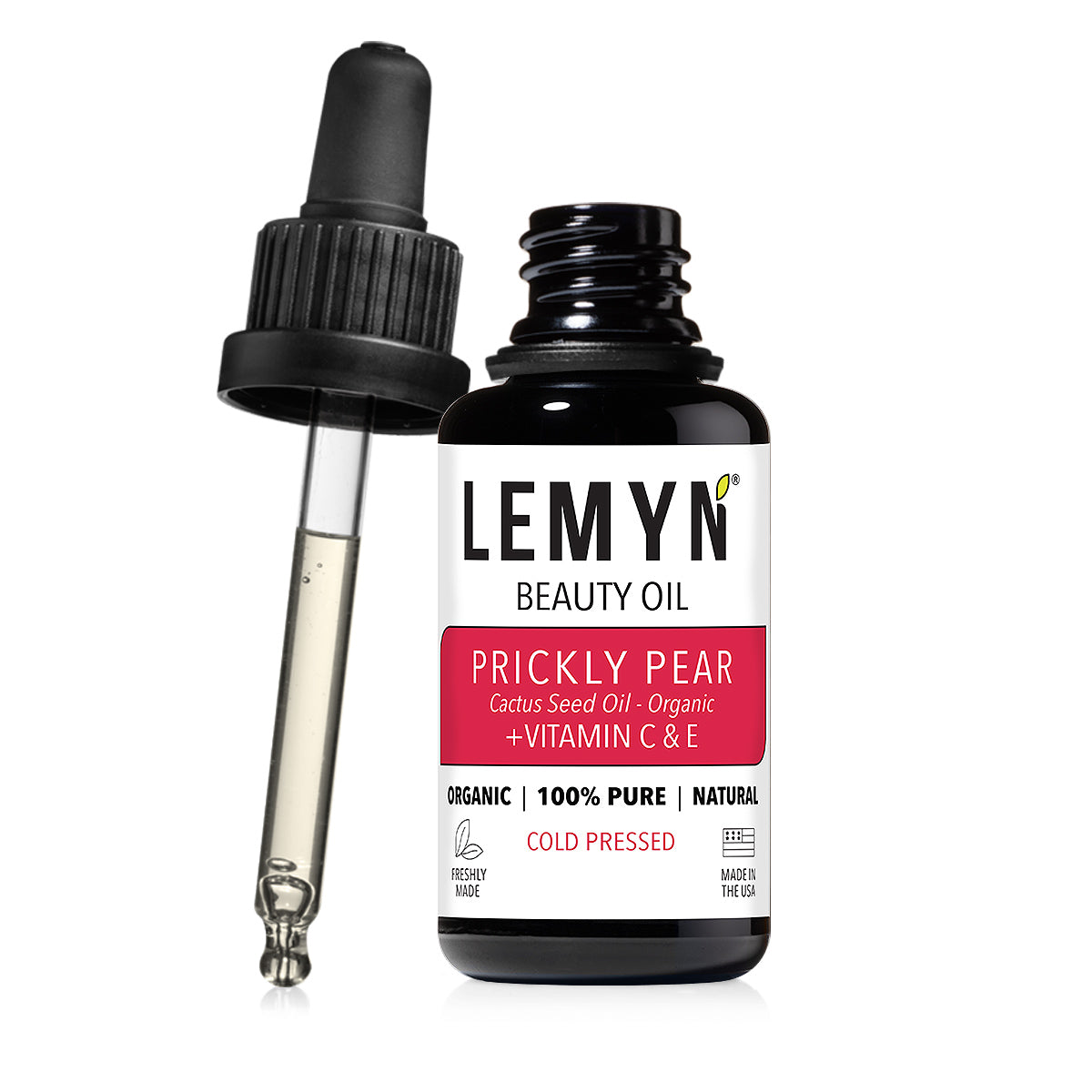 Prickly Pear Vitamin C Face Oil | Freshly Made | Vitamin C THD Supercharged | Organic
