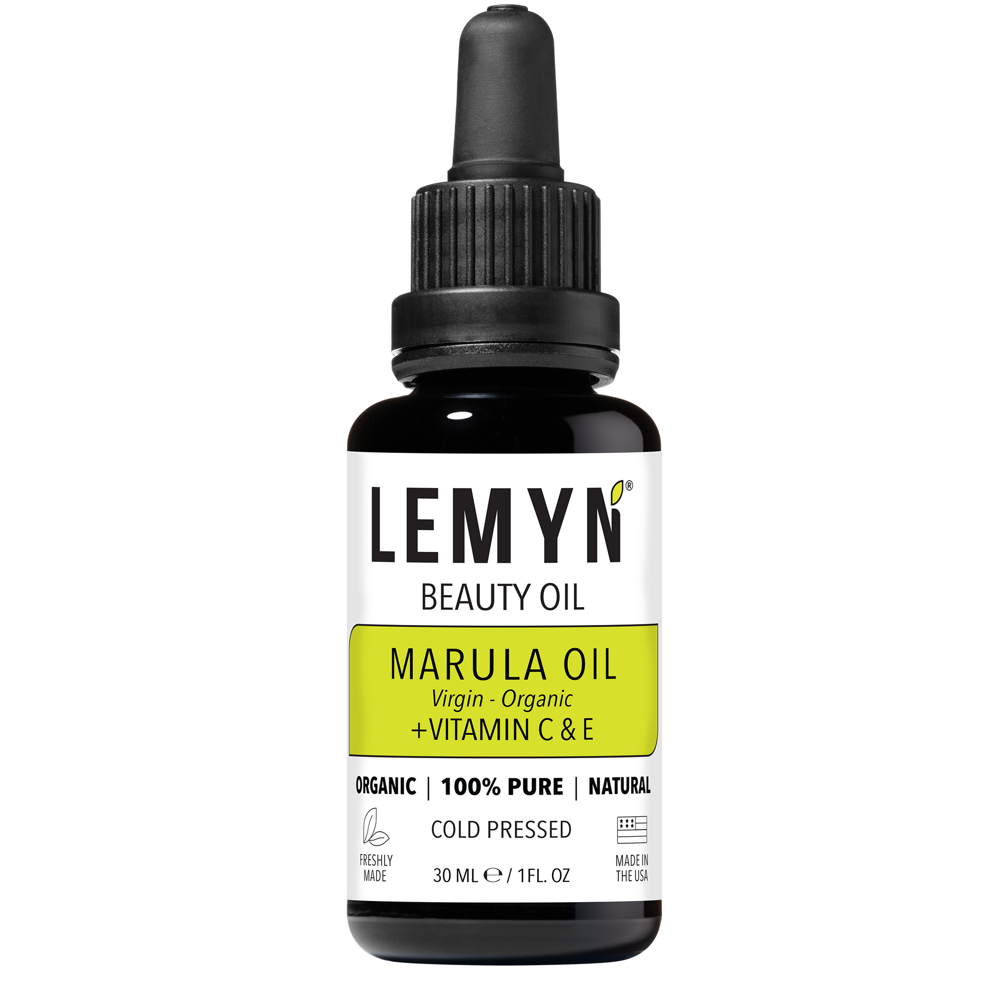 Marula  Vitamin C Face Oil | Freshly Made | Vitamin C THD Supercharged | Organic